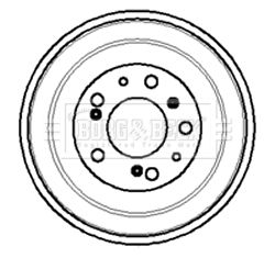 BORG & BECK Jarrurumpu BBR7011